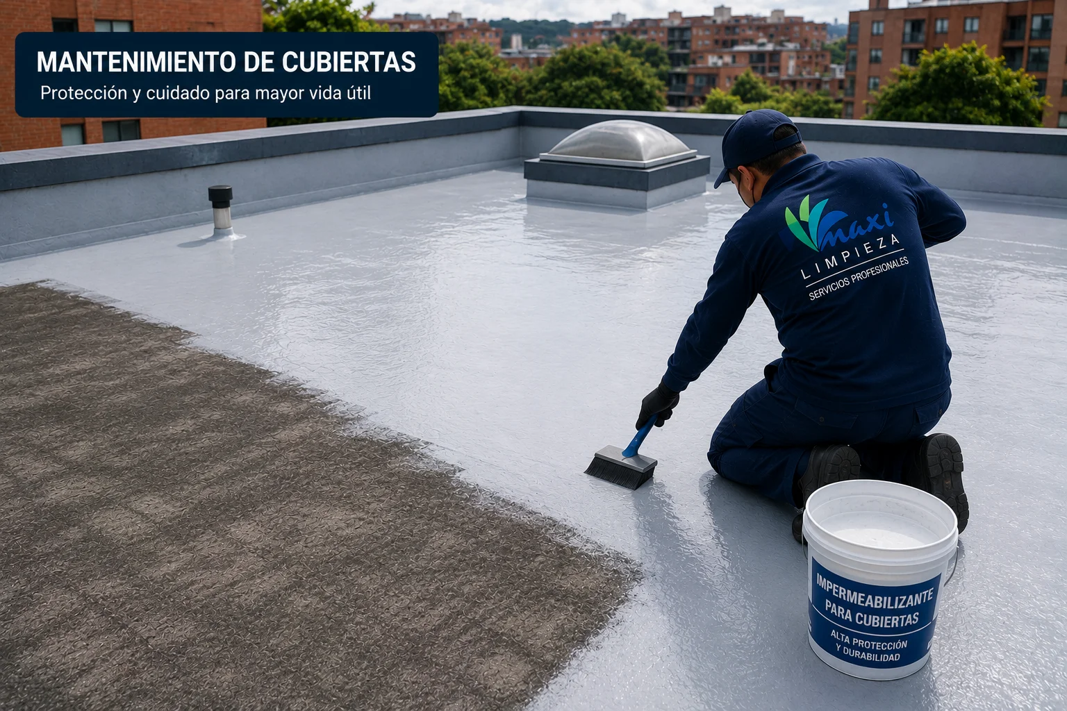 Mantenimiento preventivo de cubiertas